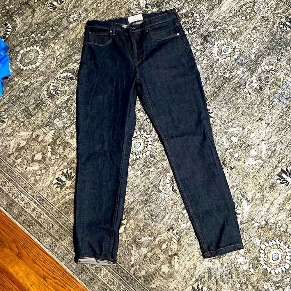 Never worn dark denim Everlane jean size 30 regular
